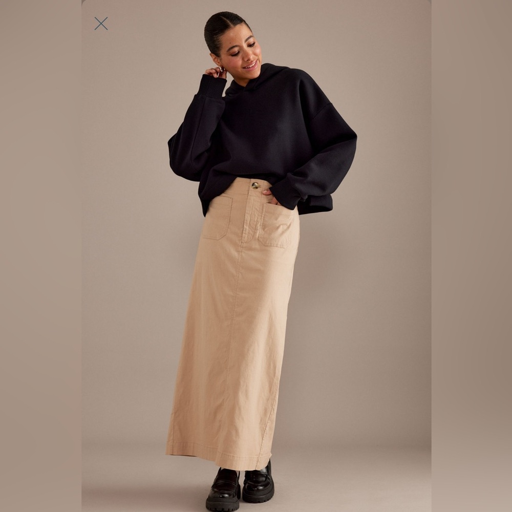 Anthropologie Colette Maxi Skirt - Cedar NWT